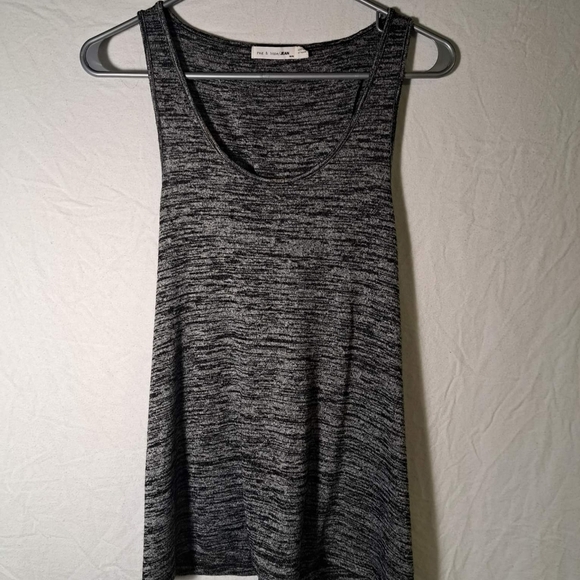 🧡RAG & Bone Heathered Slub Twist Tank Top - Picture 2 of 7